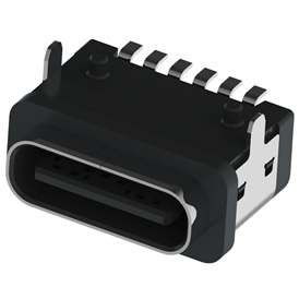 XB-ATCF-06-030 TYPE C 6 Pプレート上防水メスL=7.5 mm(Bモデル露出1.5)ハウジング2脚ボード